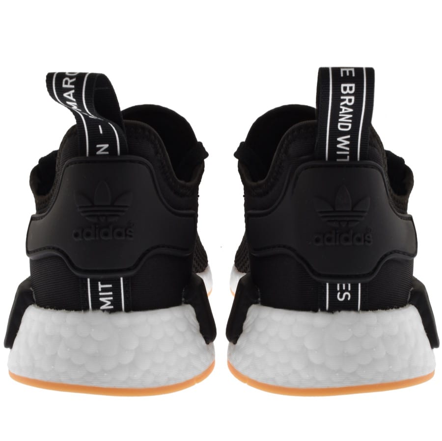 Alternative Image for Productadidas Originals NMD R1 Trainers Black2